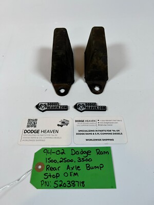 OEM 1994-2002 Dodge Ram Rear Axle Bump Stop 1500 2500 3500