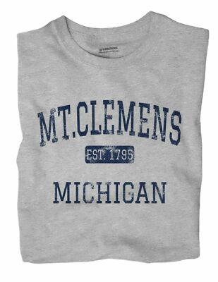 #ad #ad Mt.Clemens Michigan MI T Shirt EST $18.99