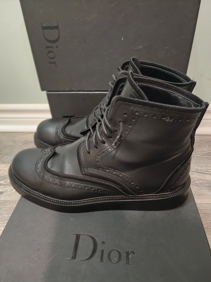 DIOR HOMME Brogue Boots Sz 44 11 US eBay