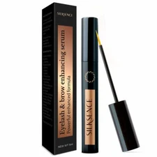 Silksence Eyelash Growth Serum for Lash and Brow Irritation Free Formula (5ML)