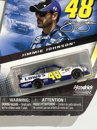 2011 Jimmie Johnson #48 Lowe’s 1/64 NASCAR Authentics Diecast NEW ON CARD - Picture 3 of 6
