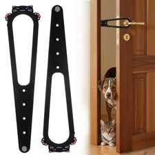 Cat Door Stopper, 5 Adjustable Sizes Door Buddy Cat Door Latch to Keep Dog Ou...