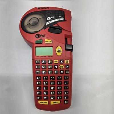 Brady ID Pal Labeling Tool High Quality Labeling Machine Powers On