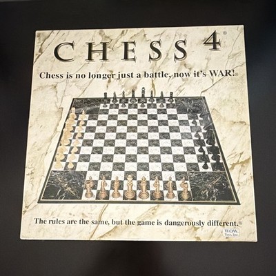 WOW Toys Chess 4 Four Player Chess Strategy Board Game 1995 MPN 19951