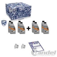 Vaico ÖLWECHSEL-SET + 8L ÖL Passend FüR 9 GANG-AUTOMATIK ZF 9HP Fiat 500X Doblo