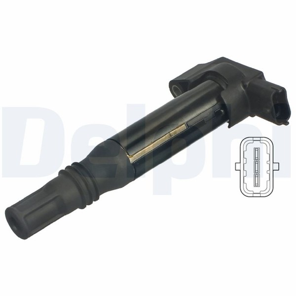 Delphi ZüNdspule GN10583-12B1 FüR Peugeot 208 308 C3 C1 301 108 Cactus DS3 C4 DS-image