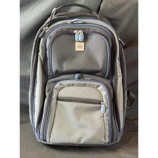 The Sharper Image Grey Ballistic Nylon Laptop...