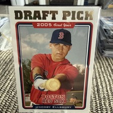 2005 Topps Update #317 Jacoby Ellsbury Rookie Red Sox Yankees