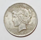 (1) XF 1922 Peace Dollar 90% Silver Philadelphia Mint Extremely Fine $1 US Coin