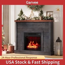 38in Electric Fireplace TV Stand with 18in Insert Media Console 1400W Remote