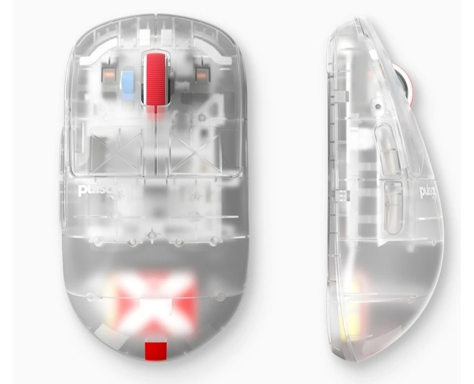 Pulsar Super Clear Edition X2H Mini Wireless Gaming Mouse PX2A21 650IPS 26000DPI - Image 3 of 4
