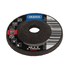 Draper DPC Metal Grinding Disc 50 x 4 x 10mm For Sheet & Structural Steel 94791