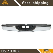 Steel Rear Step Bumper Assembly Chrome Fit For Toyota Tundra 2000-2006 To1103107 Steel Rear Step Bumper Assembly Chrome Fit For Toyota Tundra 2000-2006 To1103107