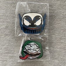 Pin Funko Pop Marvel Venomized Dr. Doom And Skrull GameStop Nuevo Fantástico 4