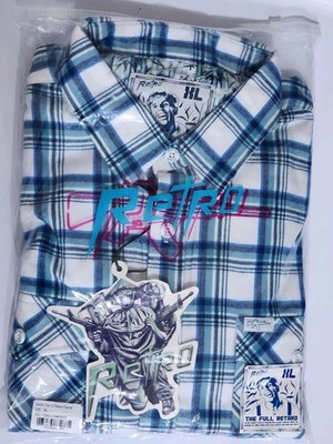 Retro Rifle THE FULL RETARD Flannel. Men s X-Large  - New In Bag With Tags.