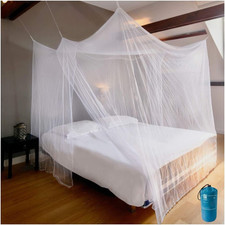 Mosquito NET for Bed Canopy, Tent for Full, Double to Super Queen Size, Large Sq