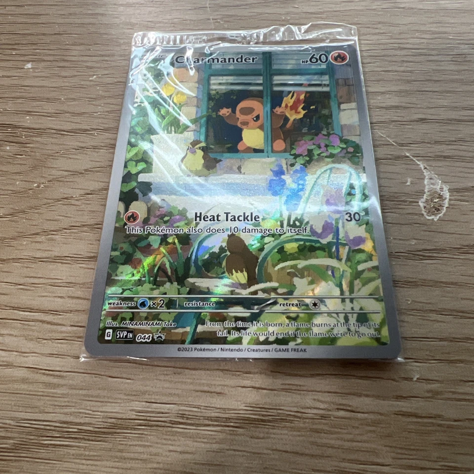 Charmander 044 Promo JCC Pokémon Centro Pokémon 🦭SELLADO🦭 Escarlata y Violeta Foto 4 de 4