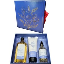 LAVANDA VANIGLIA BODY WASH, CREMA CORPO OLIO NEBBIA BAIA E CORPO AROMATERAPIA CONFEZIONE REGALO