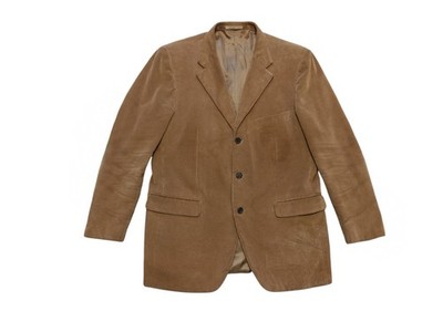 Caruso Mens Vintage Handmade Corduroy Blazer Superfine English Cloth It 56 XL