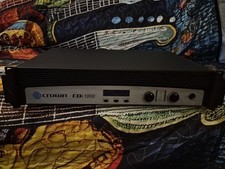 Crown CDI 1000 500W 2-Channel 70V Power Amplifier - Black