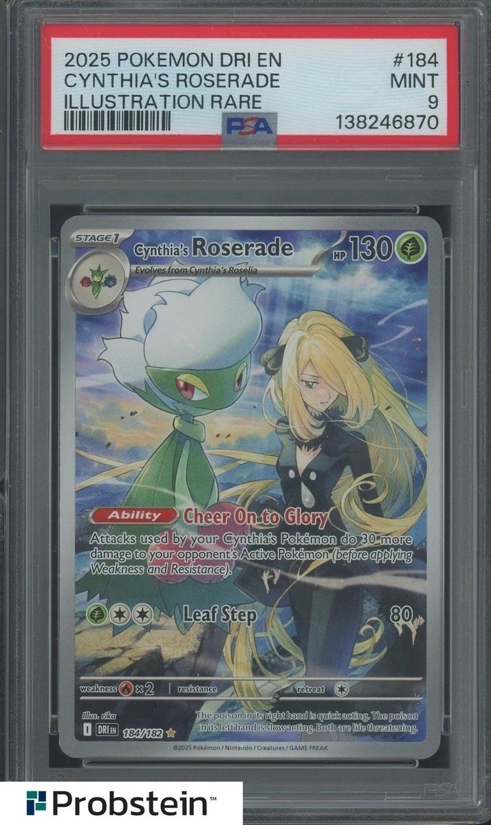 Cynthia's Roserade Pokémon TCG Cards for sale | eBay