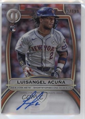 2025 Topps Tribute /199 Luisangel Acuna Acuña #TA-LA Rookie Auto RC lz7