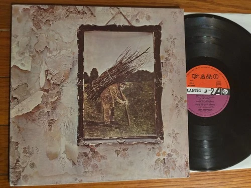 Led Zeppelin lp IV (ZOSO) **Atlantic** France Plum/Red label