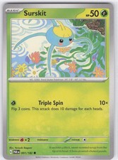 2023 Surskit Common SV04: Paradox Rift 001/182 NM Normal LP-NM