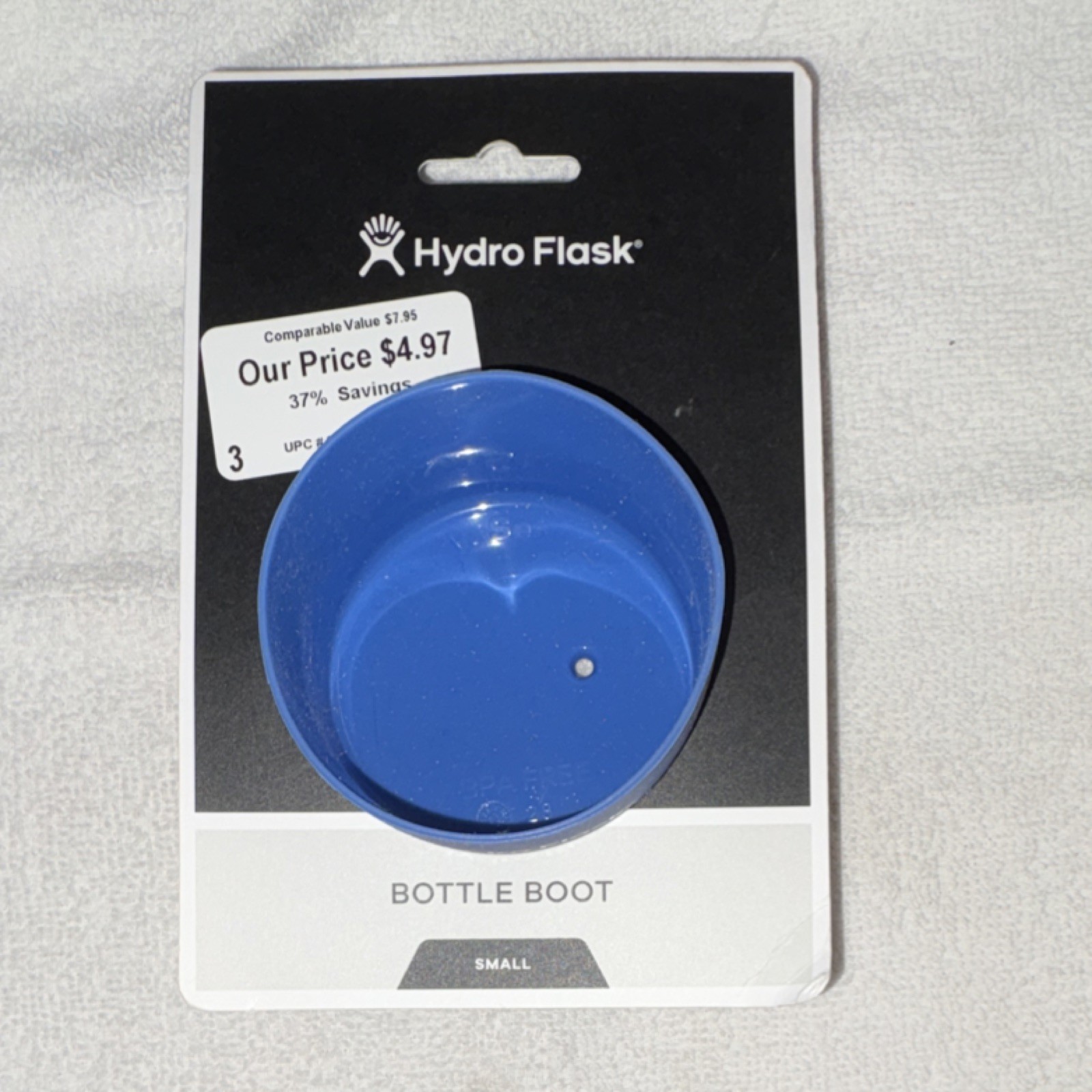 Hydro Flask Small Bottle Boot Blue Protective Sleeve Accesso