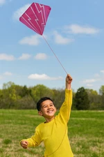 Vintage Hi-Flier Paper Kite Shazam Shield Design NOS New Old Stock USA Made