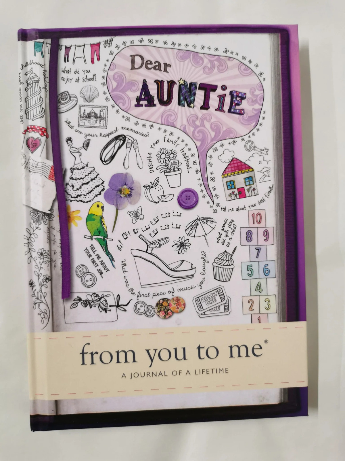 Dear Auntie, From You To Me: Guided Memory Journal