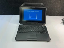 DELL LATITUDE 7212 RUGGED TABLET i5-7TH 8GB RAM 256GB SSD WIN 10 PRO 2BATTERY.