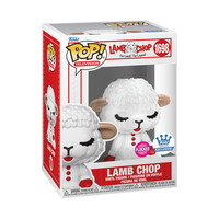 Funko Pop! Television - Lamb Chop 1698 - Flocked Funko Exclusive