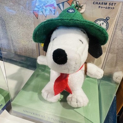 USJ Peanuts Snoopy Maskottchen & Charm Set 2 Bilder Beagle Scouts Universal J...