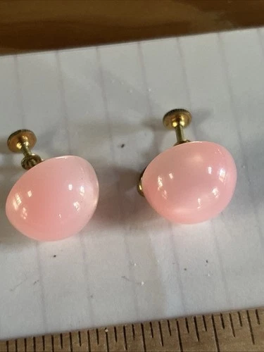 vintage costume jewelry clip on earrings