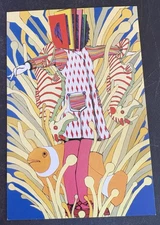 art postcard Joshua Abram Howard nov-el-ties 2005 Invisible gallery invitation