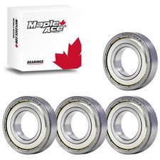 6200-ZZ Ball Bearing 10x30x9mm 6200 ZZ Metal Shielded Qty 4