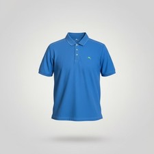 Tommy Bahama Emfielder Island Zone Polo Shirt Mens Medium Blue Coastal Beach