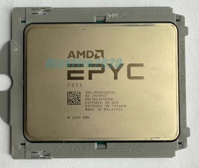 AMD EPYC 7513 CPU Processor 32 Cores 64 Threads 2.6GHz Up To 3.65GHZ 200W