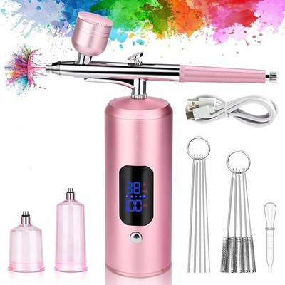 Ladbarer Airbrush 38psi mit 0,3mm Düse Professional für Backkreation, Make-up