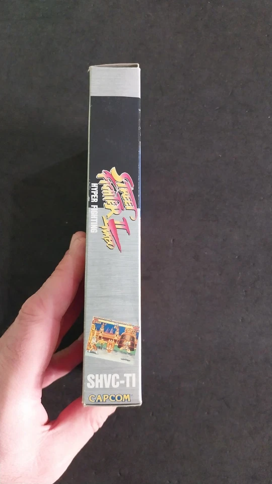 STREET FIGHTER II TURBO NINTENDO SUPER FAMICOM SFC JAP USATO NO MANUALE - Immagine 4 di 4