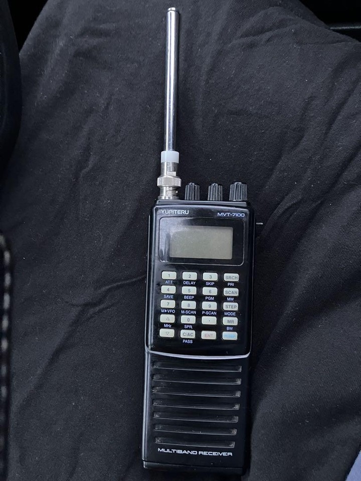 Yupiteru MVT-7100 Multiband Receiver Working Aircraft Radio Scanner | eBay