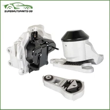 3× Engine, Automatic Trans Motor Mount Kit For 11-15 Ford Explorer V6 3.5L