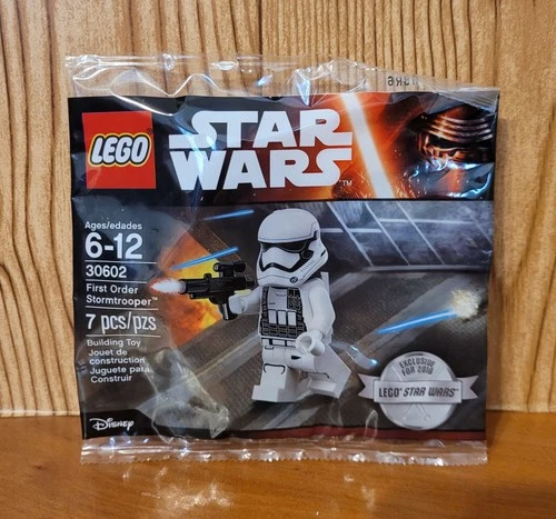 LEGO 30602 Star Wars First Order Stormtrooper Minifigure Polybag SEALED RETIRED