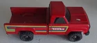 Vintage Tonka Pressed Steel Red Pickup Truck  1980's (NO TAILGATE)