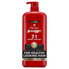 Old Spice Swagger 2-in-1 Shampoo and Conditioner, 39.9 fl. oz. 0.50 per fl oz