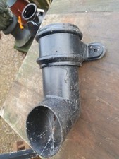 Aluminium Round Gutter Shoe Shoe With Bracket Gutter 3 Inch Alloy Black