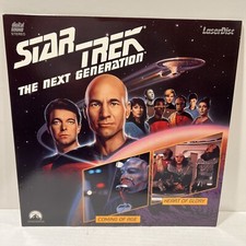 Star Trek Next Generation Episodes 19  20: Coming Age/Heart Glory Laserdisc LD
