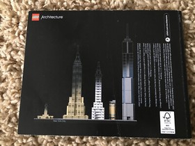 Lego ARCHITECTURE 21028 NEW YORK CITY USA INSTRUCTION MANUAL BOOKLET ONLY 