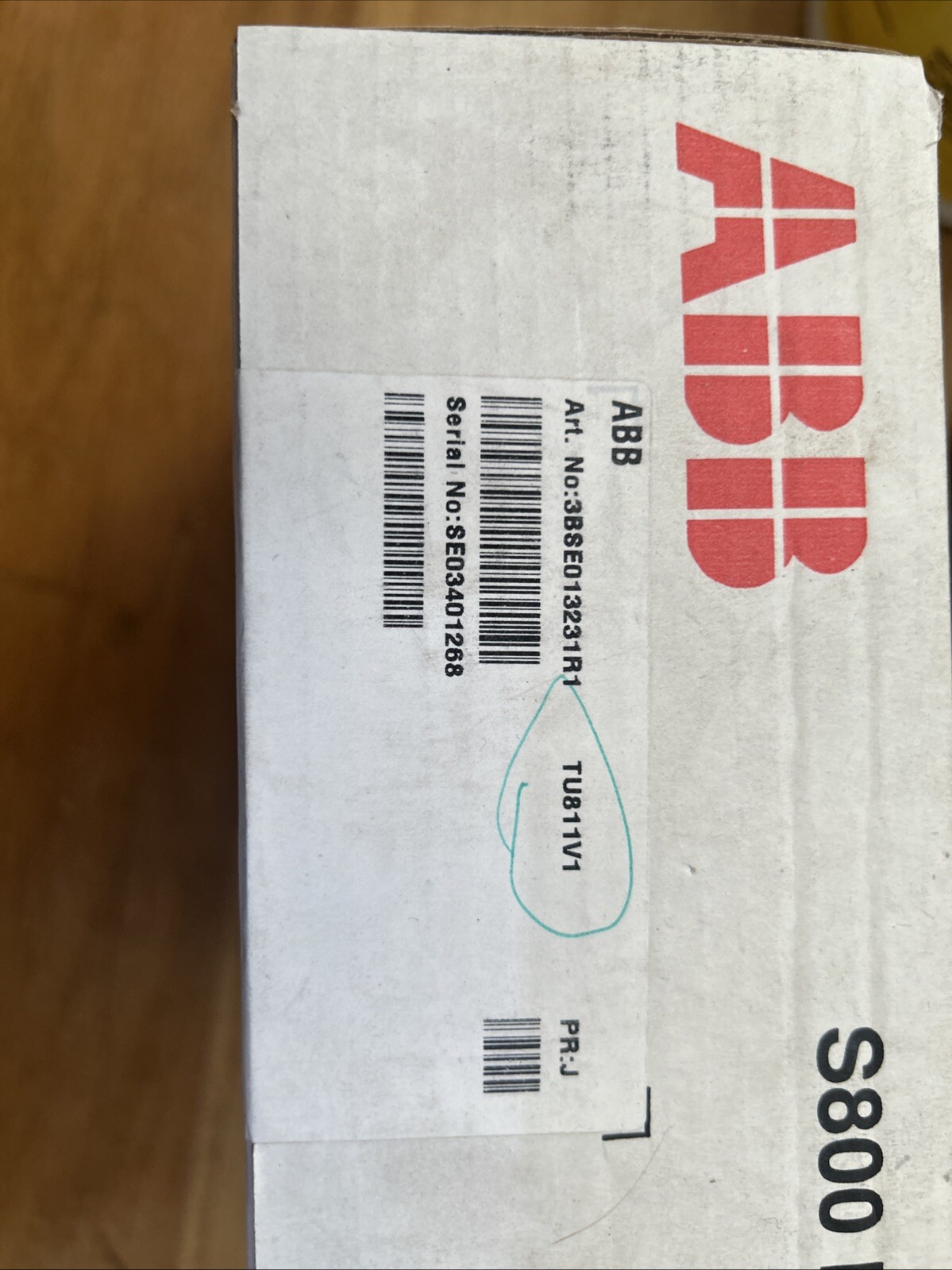 ABB TU811V1 3BSE013231R1 Termination Base PLC Module Compact MTU S800 I/O New